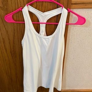 White Lululemon tank top size 6